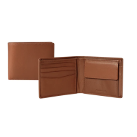 ราคา FOLIO Myra Coin Pocket Wallet กระเป๋าสตางค์ใบสั้น หนังแพะแท้ บริการปั้มชื่อฟรี (22628722776)