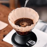 ราคา Glass Coffee Pot Smart Cup Coffee Filter Cup Coffee Smart Cup 1PC Smart Cup and 100Pc Filter Paper (23049148074)