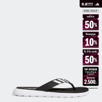 ราคา adidas Swimming Lifestyle Comfort Flip Flops Men Black EG2069 (22438830627)