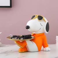 ราคา ของตกแต่งบ้าน สนูปี้ Snoopy ถาดเก็บของ รูปปั้นเรซินน่ารัก สำหรับตกแต่งบ้านและของขวัญ ของขวัญปีใหม่ ของขวัญขึ้นบ้านใหม่ (21263811925)