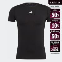 ราคา adidas เทรนนิง Gym Training เสื้อยืดเทรนนิง Techfit ผู้ชาย สีดำ HK2337 (22439444331)