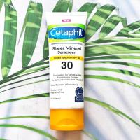 ราคา 80 OFF ราคา Sale EXP 05 2024 Cetaphil Sheer Mineral Sunscreen SPF 30 or 50 for Sensitive Skin 89 ml เซตาฟิล ครีมกันแดด สำหรับผิวหน้าและผิวกาย (21202592721)