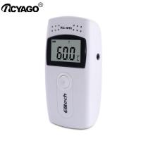 ราคา RCYAGO ดิจิตอล USB อุณหภูมิเครื่องบันทึกข้อมูลความชื้น RC 4HC LCD พร้อมเซนเซอร์ภายนอก (406569848)