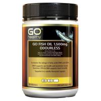 ราคา GOhealthy GO FISH OIL 1500mg ODOURLESS 210 soft Capsules Exp 09 2025 (22021841545)