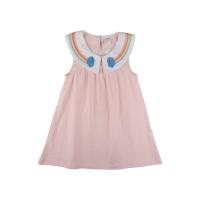 ราคา Chelsee ชุดเดรสกระโปรง เด็กผู้หญิง รุ่น 238028 มีปก ลายสายรุ้ง ผ้า 100 Cotton อายุ 1 5 10 ปี เสื้อผ้าเด็ก (21931724547)