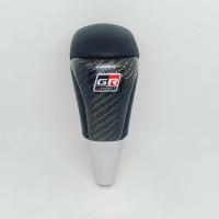 ราคา หัวเกียร์ออโต้ TOYOTA คาร์บอนเคฟล่าแท้ GR จับถนัดมือ หนังดำ (22784112568)