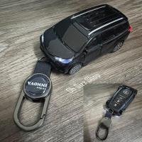 ราคา เคสรีโมทรถ Toyota Innova Zenix 2024 มีไฟหน้าและหลัง แบบโมเดลรถ Car Shape วัสดุพลาสติกเบา ABS พร้อมพวงกุญแจโลหะ คล้องหูกางเกง (21353109037)