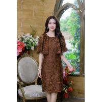 ราคา All Ladies เดรสลูกไม้นิ่มคลุมไหล่ เดรสลูกไม้เนื้อนิ่มใส่สบาย ทรงขายดีพรางหุ่นดีมาก ผ้าใหม่ลายสวย แนะนำมากค่ะ (20936269986)