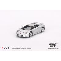 ราคา MINI GT No 704 Bugatti EB110 GT Grigio Chiaro MGT00704 (21949376961)