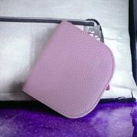 ราคา แถมฟรีพวงกุญแจมุก กระเป๋าสตางค์ หนังวัวแท้ Wallet น่ารัก มินิมอล ที่ใส่เหรียญ กระเป๋าใบสั้น S7 72 (21874160456)