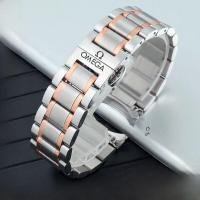 ราคา Solid Steel Omega Watch Band สแตนเลสผู้ชาย ผู้หญิง 20mm Butterfly ตะขอเกี่ยว Sea Horse Series Luxury Watch สายคล้อง ทนทาน (11461612505)