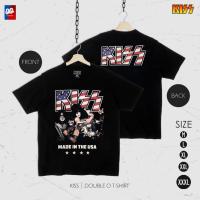 ราคา ส่งฟรี เสื้อวง KISS ลิขสิทธิ์แท้ วงคิส ของแท้ สกรีนลายหน้าหลัง รุ่น MX 028 (22991096158)