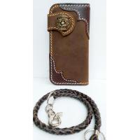 ราคา กระเป๋าสตางค์หนังแท้แถมฟรีสายหนังถัก1 (8013819180)