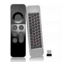 ราคา Voice Air Mouse รีโมทคอนโทรล W3 2 4G ภาษาอังกฤษมือถือ Mini คีย์บอร์ดไร้สายสําหรับ Android TV BOX Windows PC (22983007154)