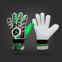 ราคา ฟุตบอลเด็กกันกระแทกหนากันลื่นสำหรับการแข่งขันถุงมือผู้รักษาประตูฟุตบอลถุงมือผู้รักษาประตู1คู่ขนาด5 10ถุงมือผู้รักษาประตู (21378362707)