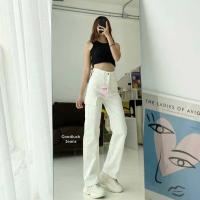 ราคา ᴄᴀʀɢᴏ ᴊᴇᴀɴs กางเกงยีนส์คาร์โก้ ขากระบอก ป้ายChuu 5kg (21250865502)