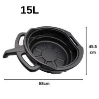 ราคา ถาดรองน้ำมันเครื่อง ถาดพลาสติก รองน้ำมันเครื่อง ขนาด 10ลิตร 15ลิตร น้ำหนักเบา (21517179112)