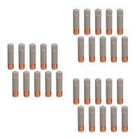 ราคา MB 15AK Welding Contact Tips Coating Protect 25mm M6 Gas Nozzle Tip MIG Welding Torche Welding Tool Parts (22836544022)