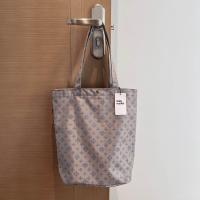 ราคา Russet Simple กระเป๋าถืออเนกประสงค์กระเป๋าสะพายไหล่เดี่ยวกันน้ํากระเป๋าช้อปปิ้งปฏิบัติจากญี่ปุ่นผ้าไนลอนลายเรขาคณิต (22265137298)
