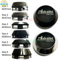 ราคา 4pcs 60 64 65 68 69mm Outsize Silver Logo Car Automobile Wheel Center Cap Hub Cap Center Cover Sports Wheel Fit for Advanti Wheel (21276730860)