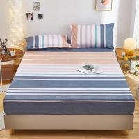 ราคา Dansunreve ผ้าปูเตียงลายสก๊อตลายผ้าปูเตียงแบบพอดีมินิมอลขาวดำราชินีผ้าคลุมที่นอนผ้าลินินปูที่นอนคาดาร์ (23033878954)