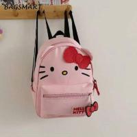 ราคา กระเป๋าเป้สะพายหลังการ์ตูนแมวคิตตี้สไตล์วิทยาลัยกระเป๋าเป้นักเรียน (22702475421)