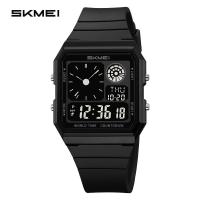 ราคา SKMEI New Original Fashion Watch Relo for Men Date Alarm EL Light Waterproof Multifunctional Sports Mens Wristwatch 2347 (22696231353)