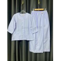 ราคา ชุดชีพราหมณ์รัตนาภรณ์ ชุดปฏิบัติธรรม เสื้อชีพราหมณ์แขน 3 ส่วน ผ้าถุงเอวยางยืดมีซับใน S 3XL (22847295228)