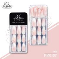 ราคา New Arrival GLAZE GLAM เล็บปลอม เล็บเจลปลอม เล็บปลอมสำเร็จรูป เล็บปลอมพร้อมเทปกาวในตัว PRESS ON NAILS PM0107 30 PCS (22440303998)
