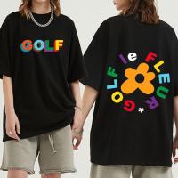ราคา Hot Double Sided Print Golf Wang Le Fleur Flower Vote Igor Tyler The Creator Skate Tshirt Cotton Men Tshirt Swag Gildan (20358786657)