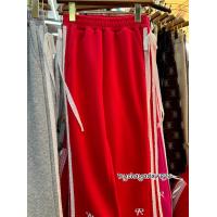 ราคา กางเกงขาม้าเอวสูง ผ้าวอร์มแต่งลูกไม้โบว์ข้างแต่งแถบลูกไม้ ปักโบว์ที่ชายกางเกง 2506 (23029515215)