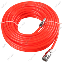 ราคา สายลม สายลมสปริง สายลมสีดำ สายลมขด PU HOSE ยาว 15 9 เมตร 8 5mm ดำ ส้ม จาน ท่อสปริงสายลม สายลมสปริง สายลมสีดำ PU HOSE ยาว 15 เมตร 8x5mm แบบขดสปริง พร้อมหัวคอปเปอร์ (22726137052)