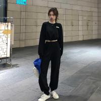 ราคา เซทกางเกงวอร์มสวยสับ เสื้อแขนยาวจั้มเอว กางเกงขายาวจั๊มขา (21117606647)