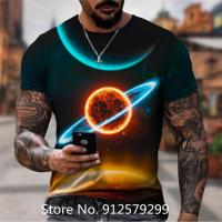 ราคา เสื้อยืดแฟชั่นอวกาศกาแล็กซี่3D ใหม่ล่าสุดเสื้อยืดฮิปฮอปแขนสั้นลำลองพิมพ์ลายเท่ห์ (19855661255)