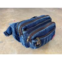 ราคา กระเป๋าคาดเอว พ่อค้า แม่ค้า กระเป๋ายีนส์ มี7ซิป ขนาดใหญ่10นิ้ว (17451263210)