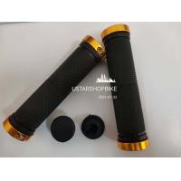 ราคา ปลอกแฮนด์จักรยาน ปลอกแฮนด์จักรยานยางกันลื่น ปลอกแฮนด์จักรยาน Handlebar ตัวล็อคปิด Grips (8741003655)