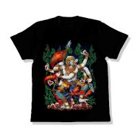 ราคา เสื้อยืดลายไทย ลายไทย หนุมาน Souvenir Tshirt Thailand Gift ของฝากต่างชาติ เสื้อคนอ้วน Bigsize กีฬาแขนสั้น S 5XL (21736604769)