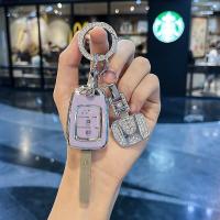 ราคา เคสกุญแจรีโมตรถฮอนด้าพวงกุญแจ City Brio brv hrv crv อุปกรณ์เสริมรถยนต์รถฮอนด้า Honda Key Cover เคสกุญแจรถ honda (21906136599)