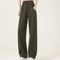 ราคา SODSAI พร้อมส่ง กางเกงวอร์ม สีพื้น สำหรับผู้หญิง ทรงหลวม ขากระบอกสไตล์เกาหลีวินเทจ (21845464023)