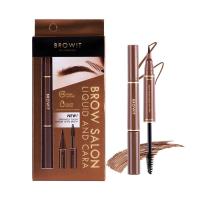 ราคา New Browit Brow Salon Liquid and Cara 1ml 3 5g โบรวอิท โบรว ซาลอน ลิควิด มาสคาร่า (442703837)