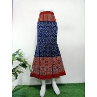 ราคา กระโปรงผ้าไทยผ้าฝ้ายพิมพ์ลาย (22765719763)