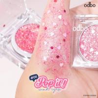 ราคา อายแชโดว์ กลิตเตอร์ เนื้อกลิตเตอร์ชัดเจน ODBO POP IT WINK EYES OD2020 (21133910586)