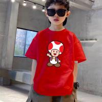 ราคา เสื้อยืด Nintendo Super Mario Mushroom Bowser Enemy Group สําหรับครอบครัว และผู้ใหญ่ XN11 (22352717309)