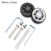 ราคา NAMEINB อะไหล่สำหรับเปลี่ยน ล้อกระเป๋าเดินทาง เพลาชิ้นส่วนกระเป๋าเดินทาง พร้อมสกรูสกรู เปลี่ยนล้อล้อ ทนทานต่อการใช้งาน ชุดซ่อมล้อลูกล้อ อุปกรณ์เสริมกระเป๋าเดินทาง (22882382952)