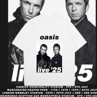 ราคา เสื้อยืด Oasis reunion tour เสื้อยืด วง Oasis วง Vintage ผ้าฝ้ายแท้ T shirt (22638313713)