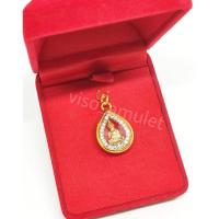 ราคา จี้พระทันใจ พระสะดุ้งมาร ปางมารวิชัย พร้อมเลี่ยมกรอบทองล้อมเพชร งานสวยราคาถูก มีราคาส่ง (22596974861)