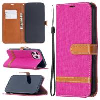 ราคา XICCI For iPhone 12 12mini 11 11 Pro XR XS Max SE 2020 5 6 7 8 Plus Phone Case Denim Card Slots Wallet Flip Cover Anti Falling Protect phone Casing (9466458494)