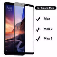 ราคา ส่งจากไทย ฟิล์มกระจกนิรภัย Xiaomi Mi Max2 Mi Max3 ฟิล์มเต็มจอ ฟิล์มขอบดำ ฟิล์มกันกระแทก ฟิล์มกันรอย คุณภาพสูง ฟิล์มกระจกกันรอย หน้าจอ (21073914479)