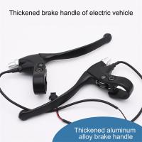 ราคา TrekTribe 1คู่ e BIKE เบรคหลังคันโยกไฟฟ้าจักรยานเบรคมือจับจักรยานอุปกรณ์เสริม (22940987509)
