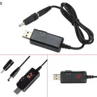ราคา BJ USB booster CABLE 5V Step Up to 9V 12V Voltage Converter 1A Step Up Display (22881508520)